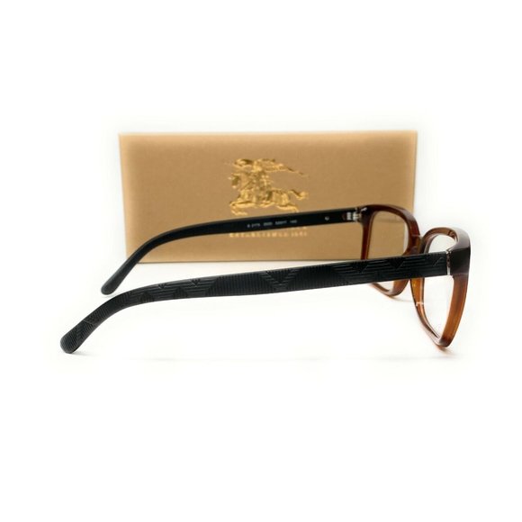 Burberry Brown Demo Men's Eyeglasses - Picture 3 of 4